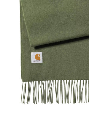 fringed wool scarf