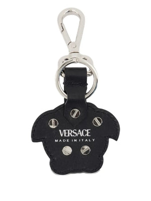 Medusa Head leather keyring
