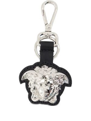 Medusa Head leather keyring