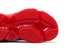 Balenciaga Triple S Sneaker Clear Sole - Red