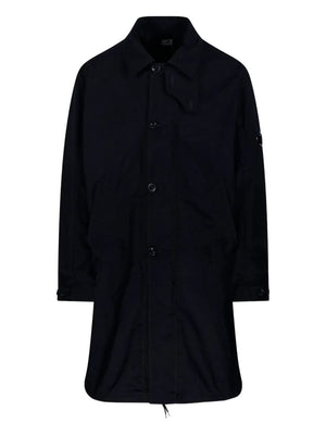 button-fastening Lens-detail coat