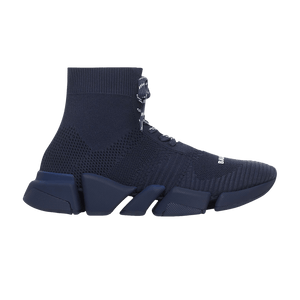 Balenciaga Speed 2.0 Lace-Up Sneaker Dark Blue