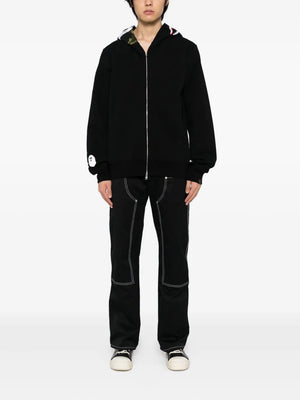 x Bape panel Hoodie