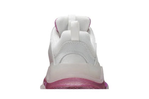 Balenciaga Wmns Triple S Clear Sole Trainer 'White Pink'