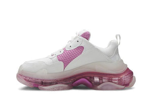 Balenciaga Wmns Triple S Clear Sole Trainer 'White Pink'