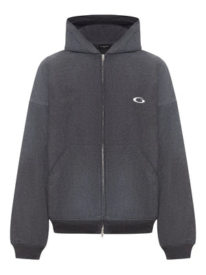 embroidered-logo Hoodie