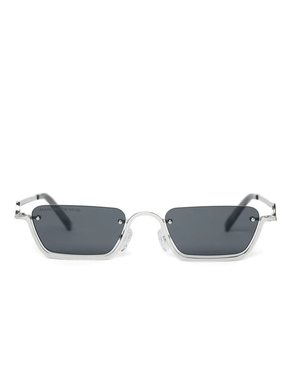 Sacha rectangular frameless sunglasses