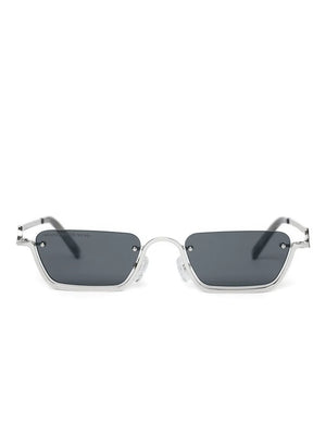 Sacha rectangular frameless sunglasses