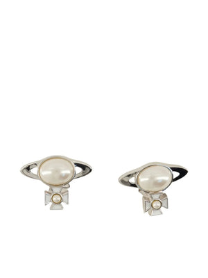 Gaby Orb pearl earrings