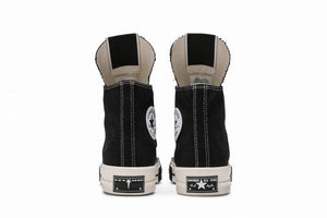 Rick Owens x Converse TURBODRK Chuck 70 High Black