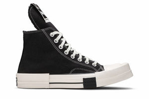 Rick Owens x Converse TURBODRK Chuck 70 High Black
