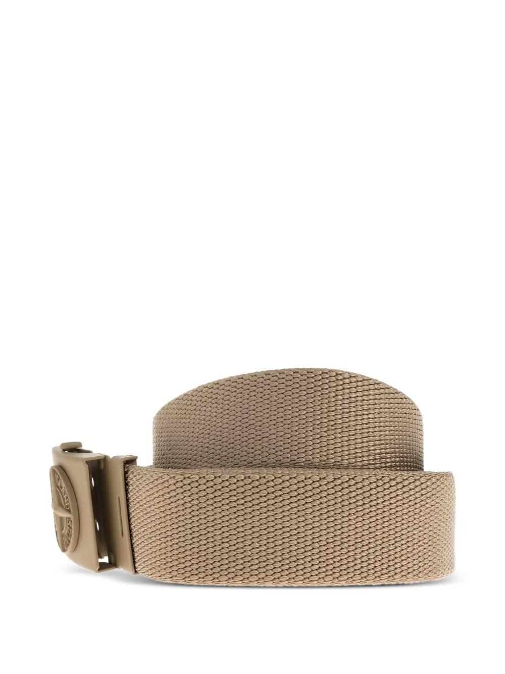 logo-plaque woven belt