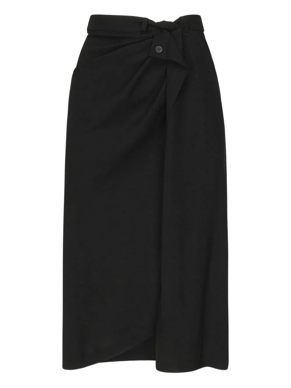 knotted-detail maxi skirt