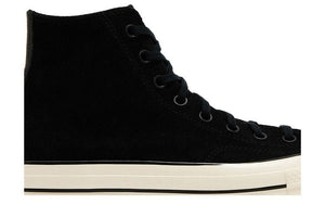 Chuck 70 Suede High Black Egret