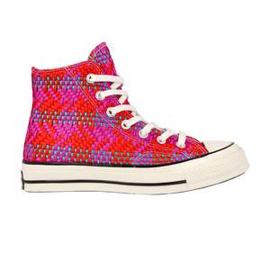 Converse Chuck 70 Hi Culture Weave - Red Pink
