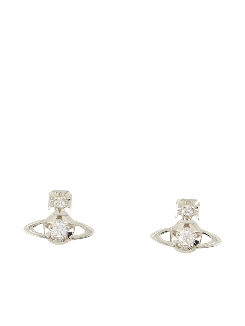 orb cubic zirconia earrings