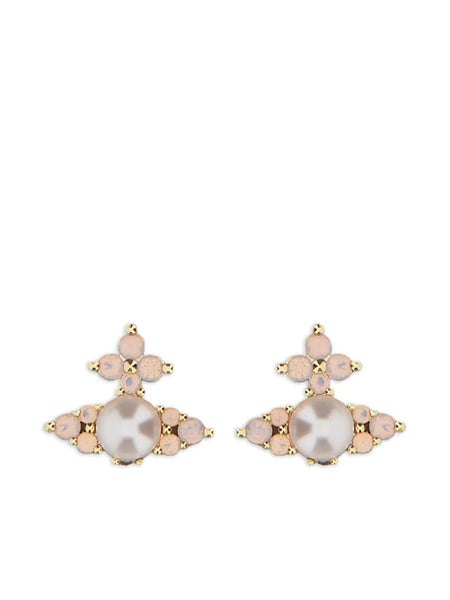 Feodora faux-pearl earrings