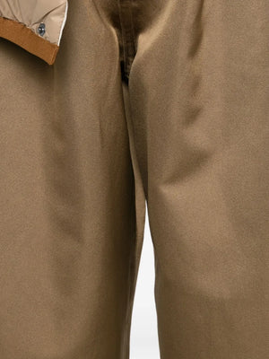 Polke pleated trousers