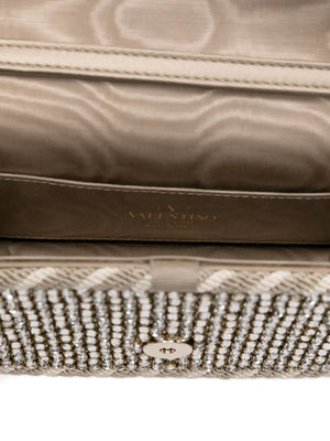 Locò crystal-embellished top-handle bag