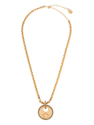Medusa-head necklace
