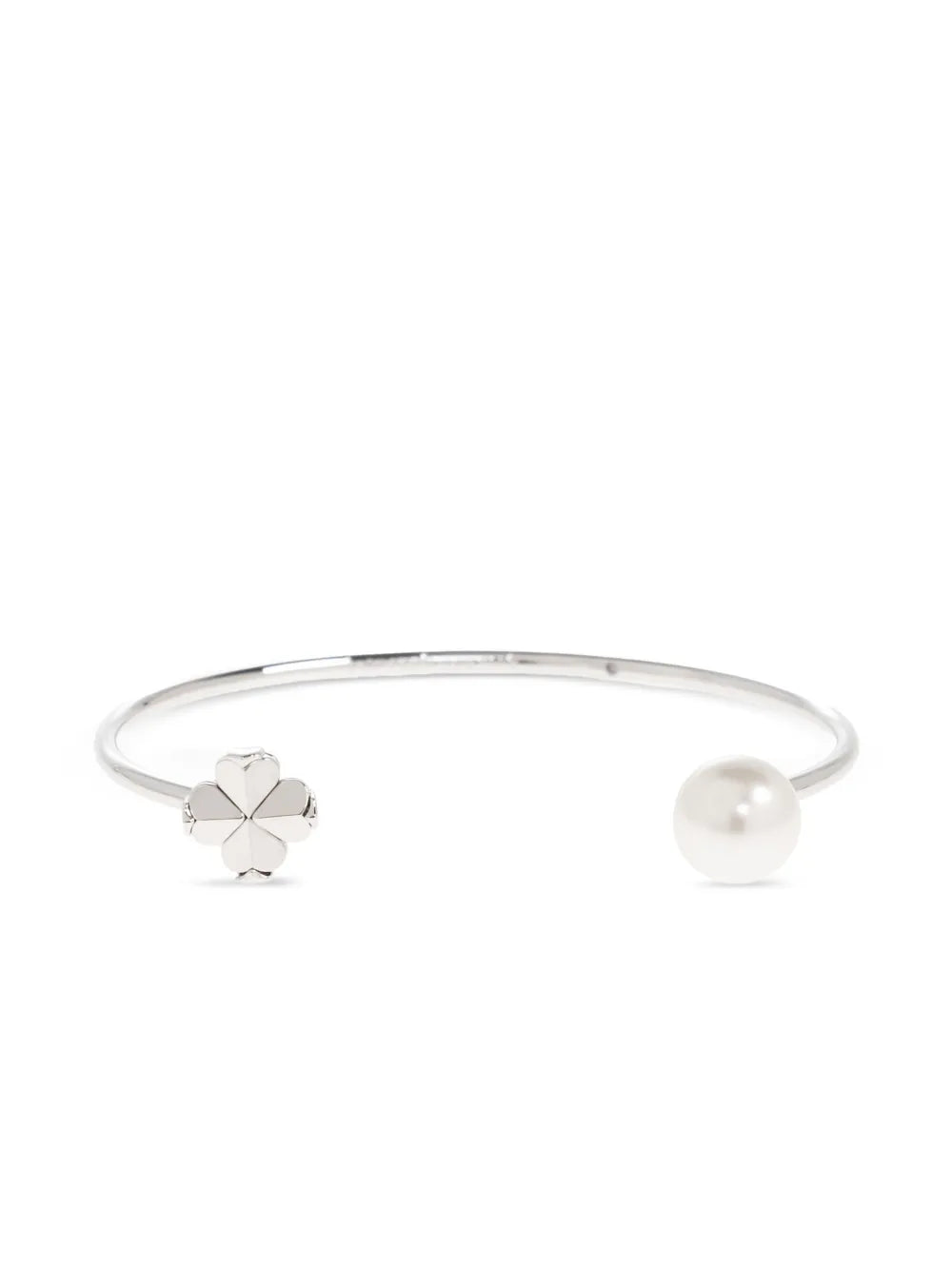 clover-motif cuff bracelet