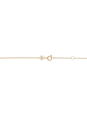 floral-embellished necklace
