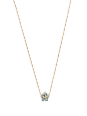floral-embellished necklace