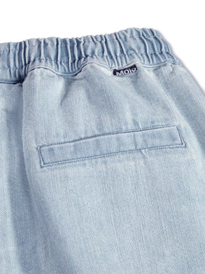Avart elasticated-waist denim shorts