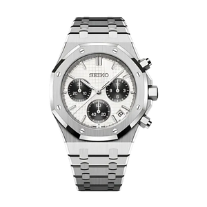 Seiko Mod Royal Oak Chronograph Panda