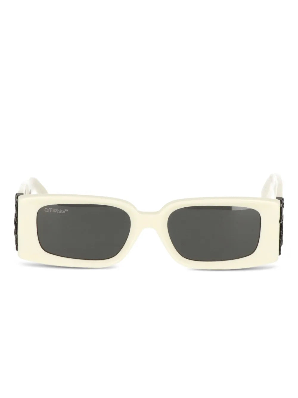 arrow-detail square-frame sunglasses
