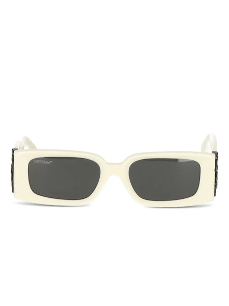 arrow-detail square-frame sunglasses
