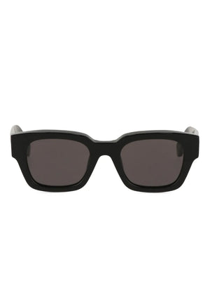 round-lenses tinted sunglasses