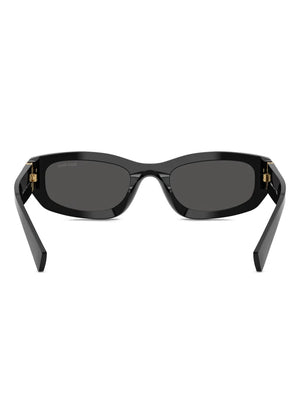 logo-plaque rectangle sunglasses
