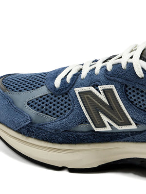 2010 suede mesh sneakers
