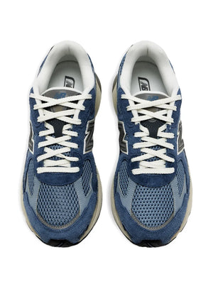 2010 suede mesh sneakers