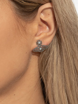 orb crystal-embellished earrings