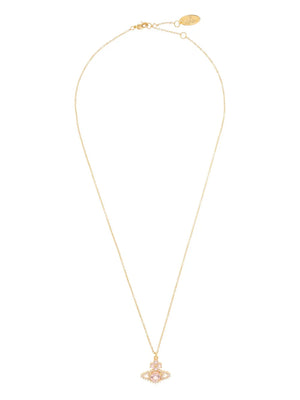Orb-embellished necklace