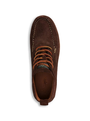 lace-up moccasin boots