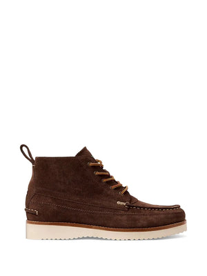 lace-up moccasin boots