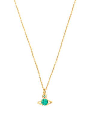 Reina orb-pendant necklace