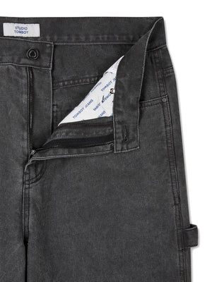 washed cotton jeans