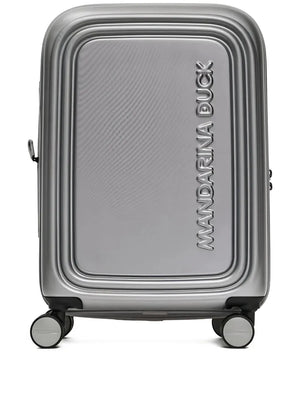 logo-embossed trolley