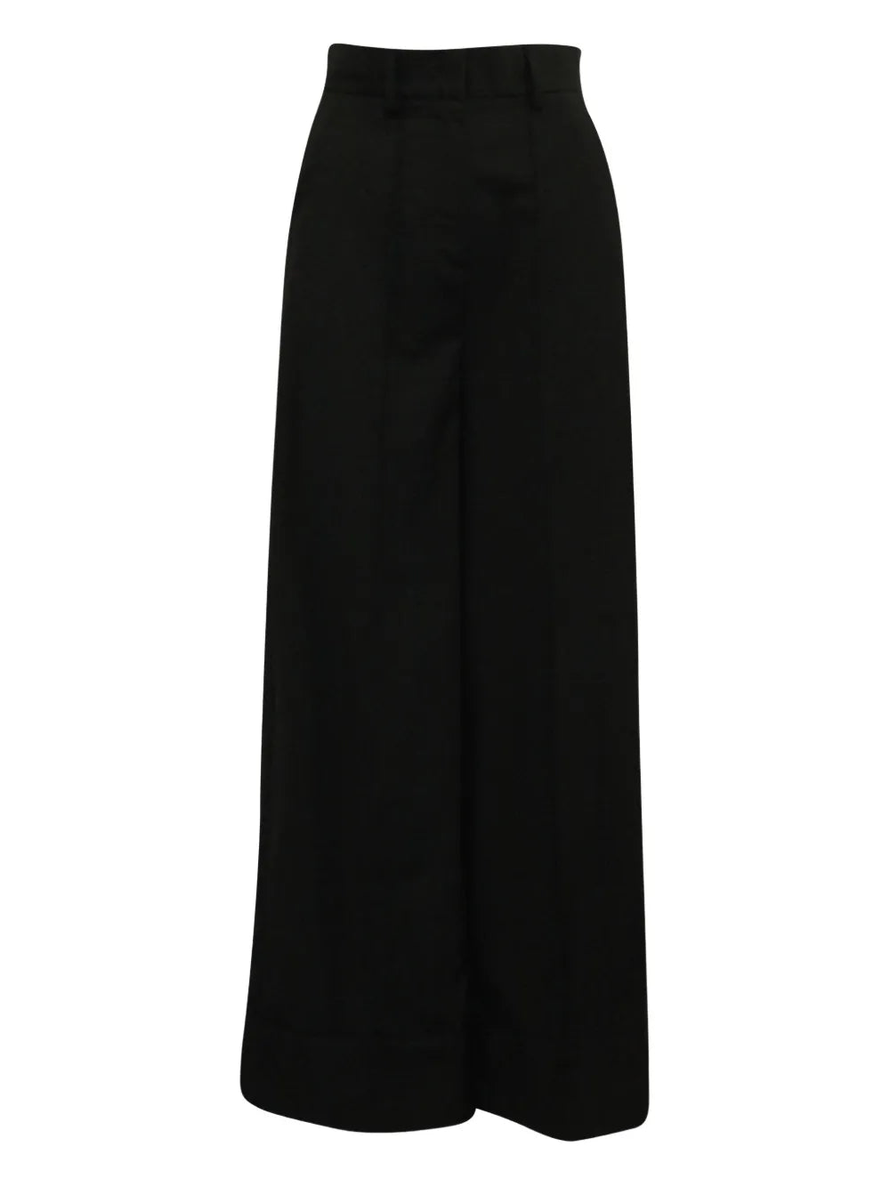 wide-leg tailored trousers