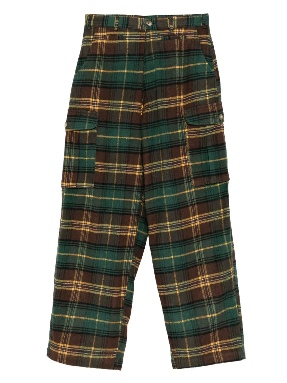 flannel cargo pants
