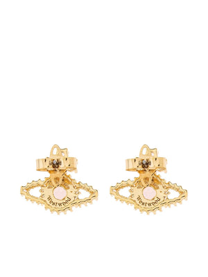 Orb stud earrings