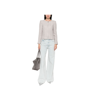 Wool Blend Blazer Jacket