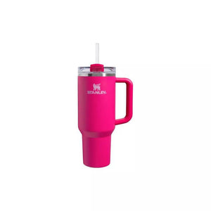 STANLEY 40 oz. Quencher H2.0 Valentines Day Tumbler Cosmo Pink