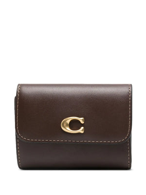 logo-plaque fold wallet