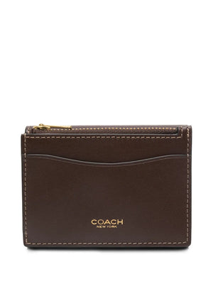 logo-plaque fold wallet