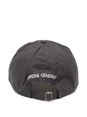 logo-embroidered cap